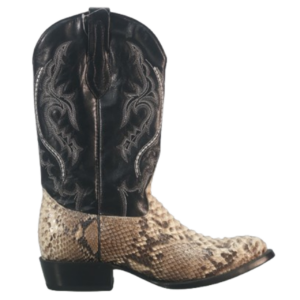 Python Snake Skin Cowboy Boots Men