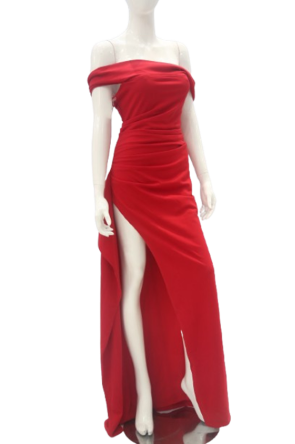 Steps NY Red Gown